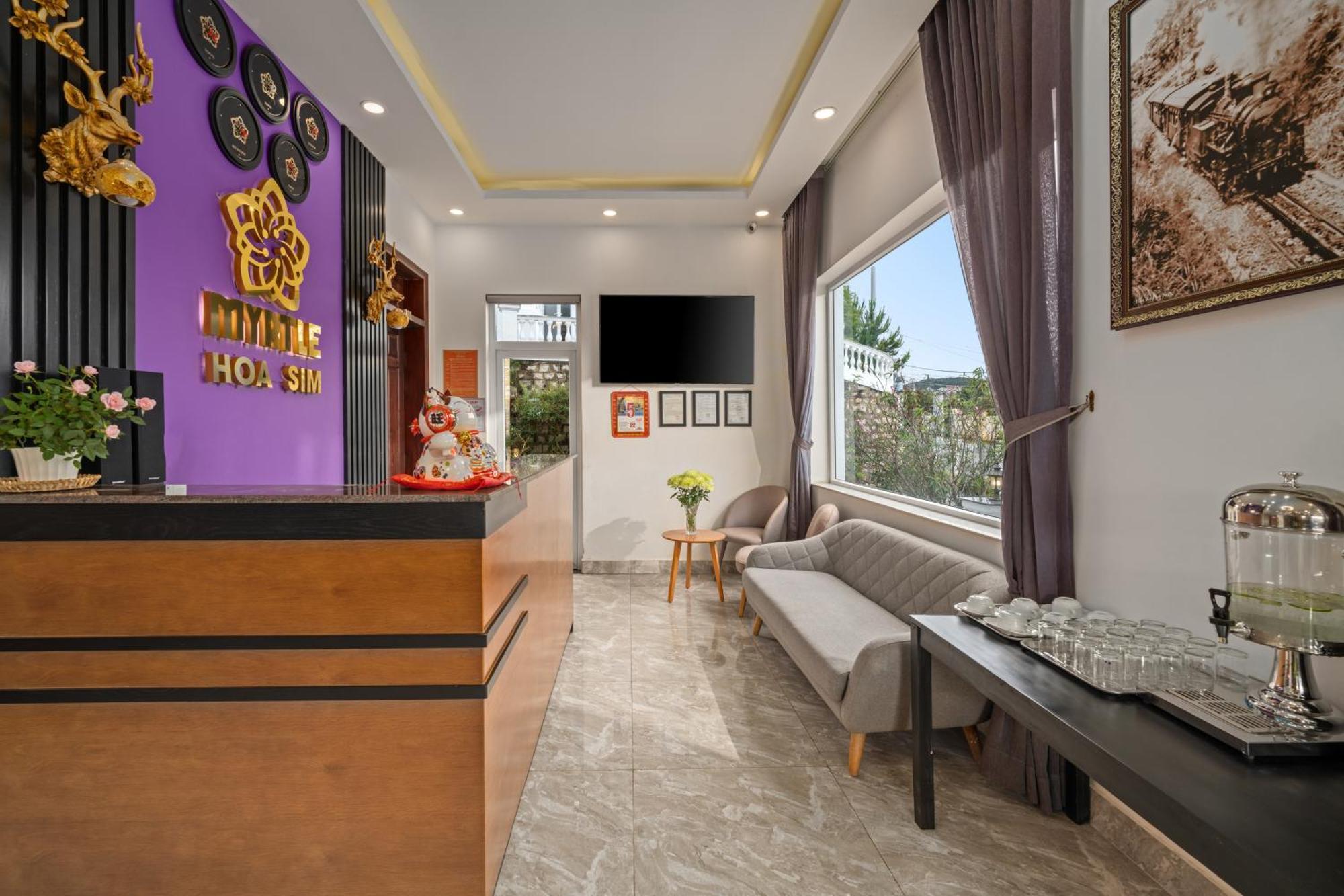 Myrtle Boutique Hotel Далат Экстерьер фото